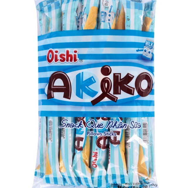 bánh snack que akiko các vị 160g