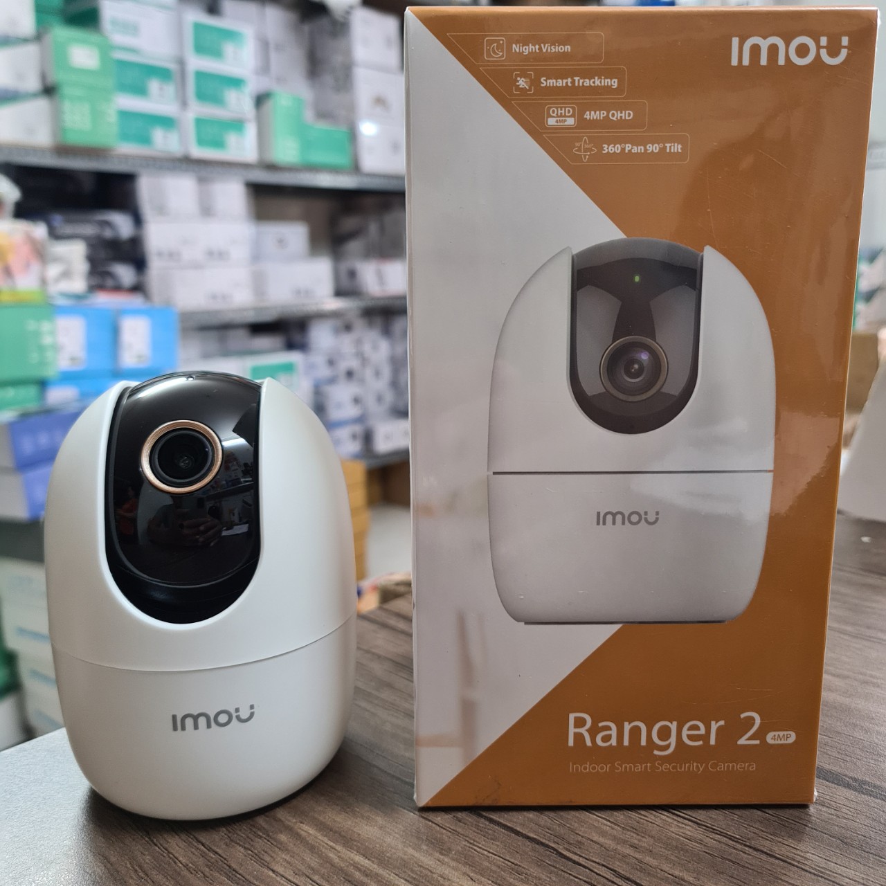 Camera IP Wifi Imou A22/A42 - 4.0Mps - Hình ảnh cực nét - Xoay 360 độ - Đàm Thoại 2 Chiều
