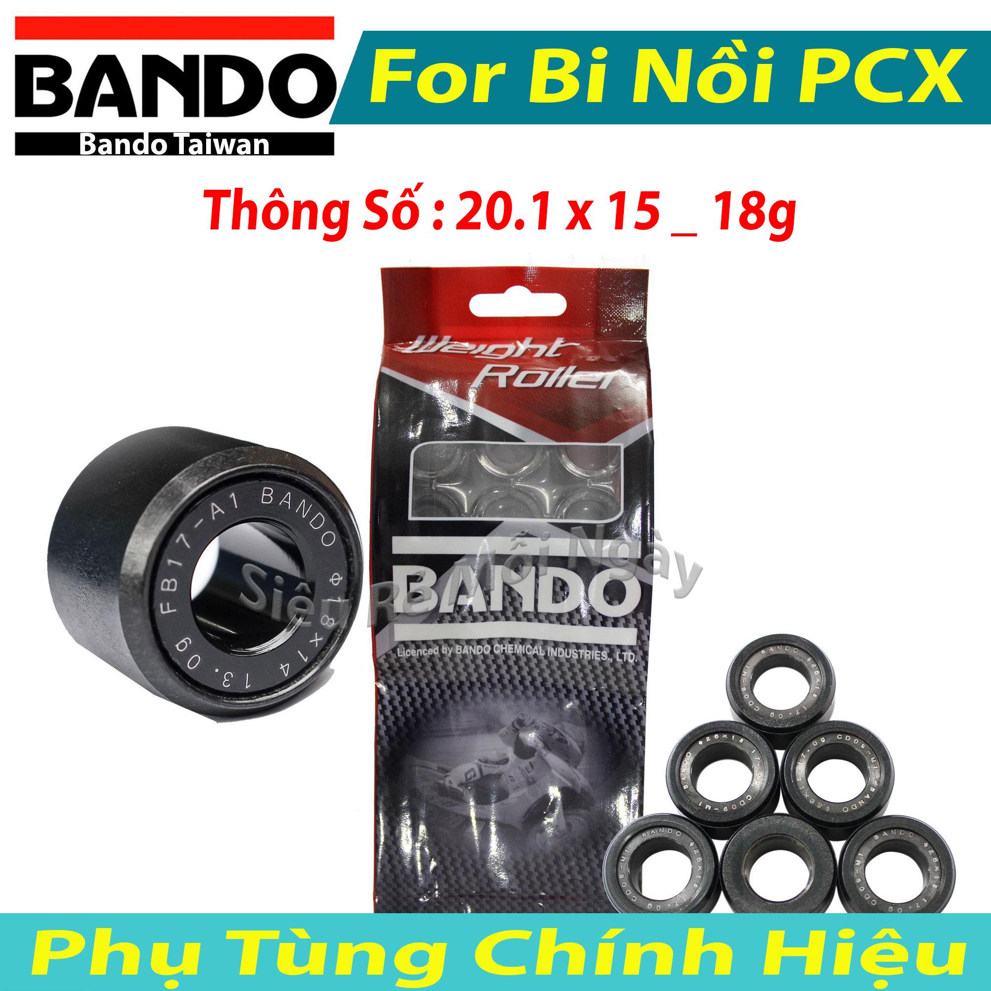 Bộ Bi Nồi Bando Honda PCX 125, 150cc ( 20.1 x 15 x 18g )