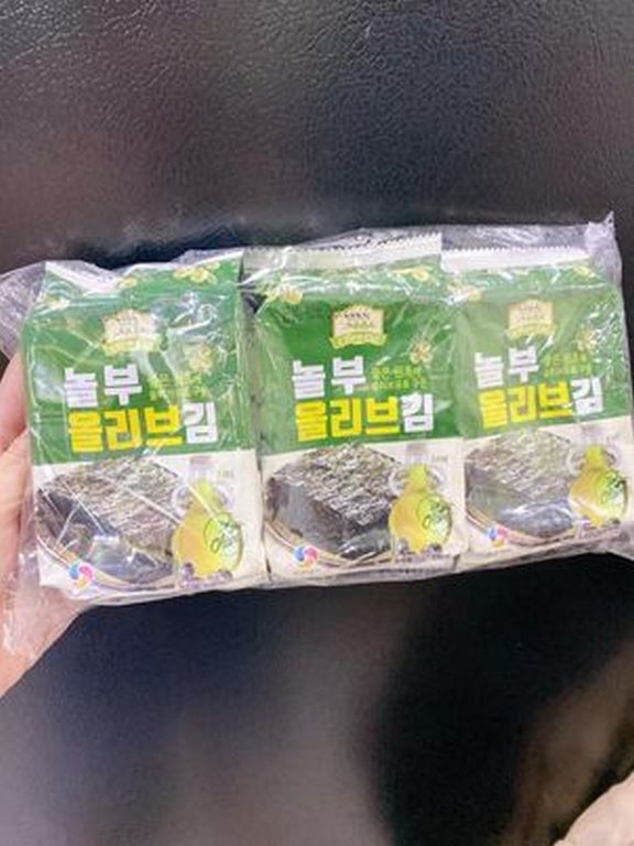 Rong Biển Hàn Quốc Olive Oil 3 Gói
