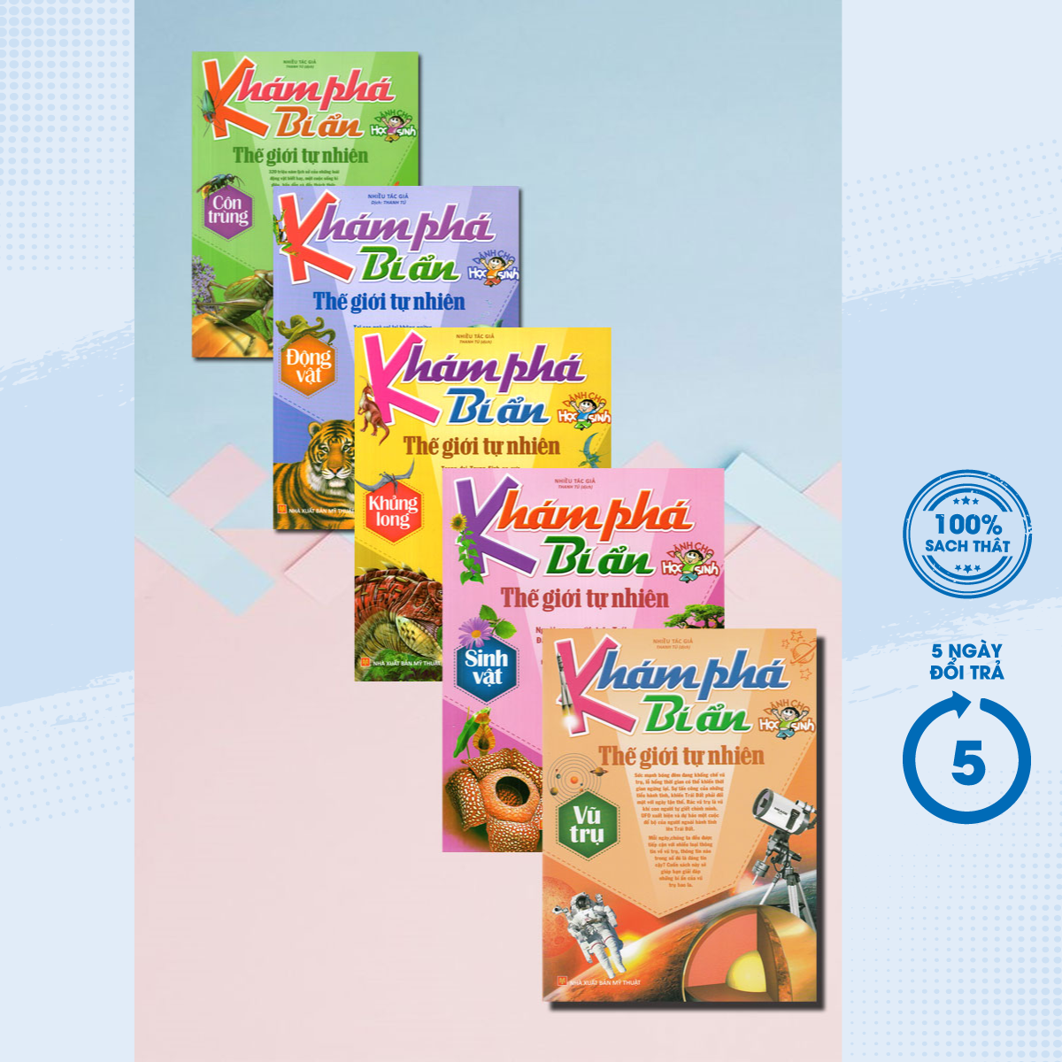 Sách - combo khám phá bí ẩn thế giới tự nhiên dành cho học sinh - newshop