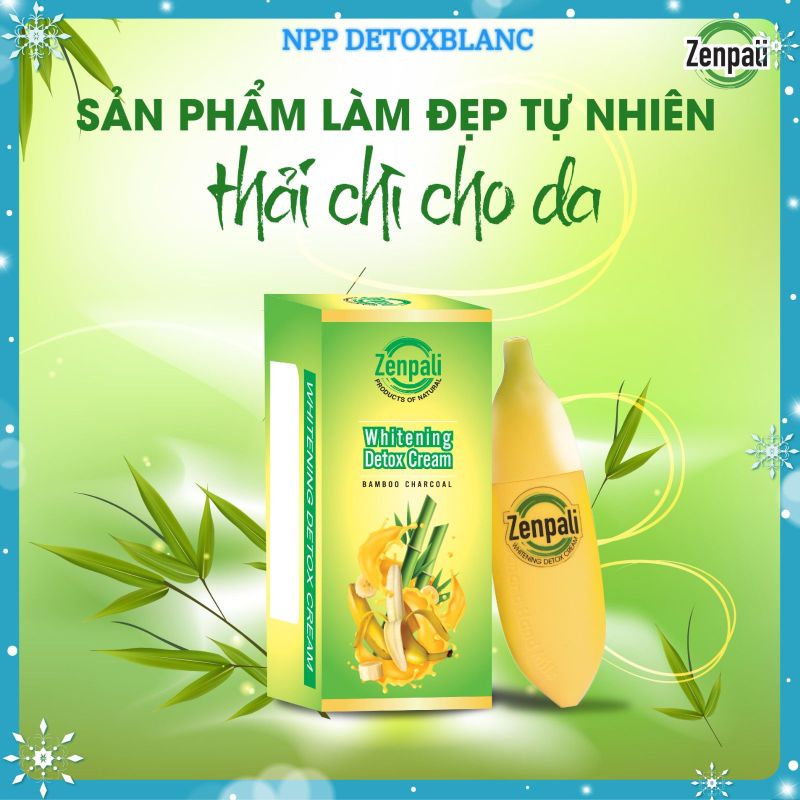 CHUỐI ZENPALI Giảm Thâm Trắng da Chính Hãng 30gr giá rẻ