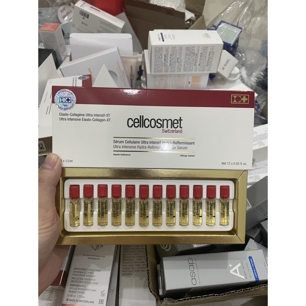 Cellcosmet ultra intensive Elasto Collagen - serum làm căng da loại bỏ lão hoá sớm