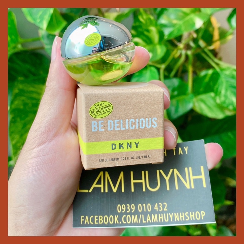 [ CHÍNH HÃNG] Nước hoa mini nữ DKNY BE DELICIOUS 7ml