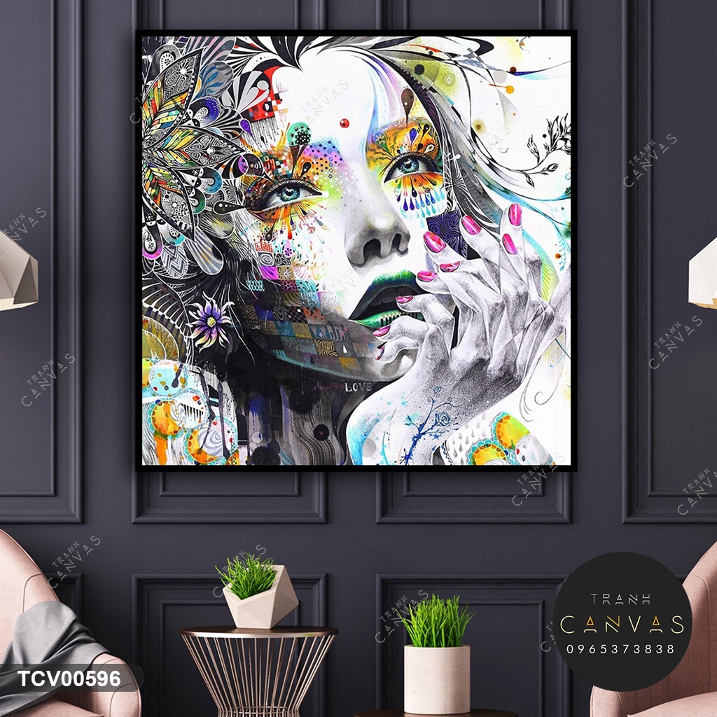 Tranh Canvas Khổ Vuông