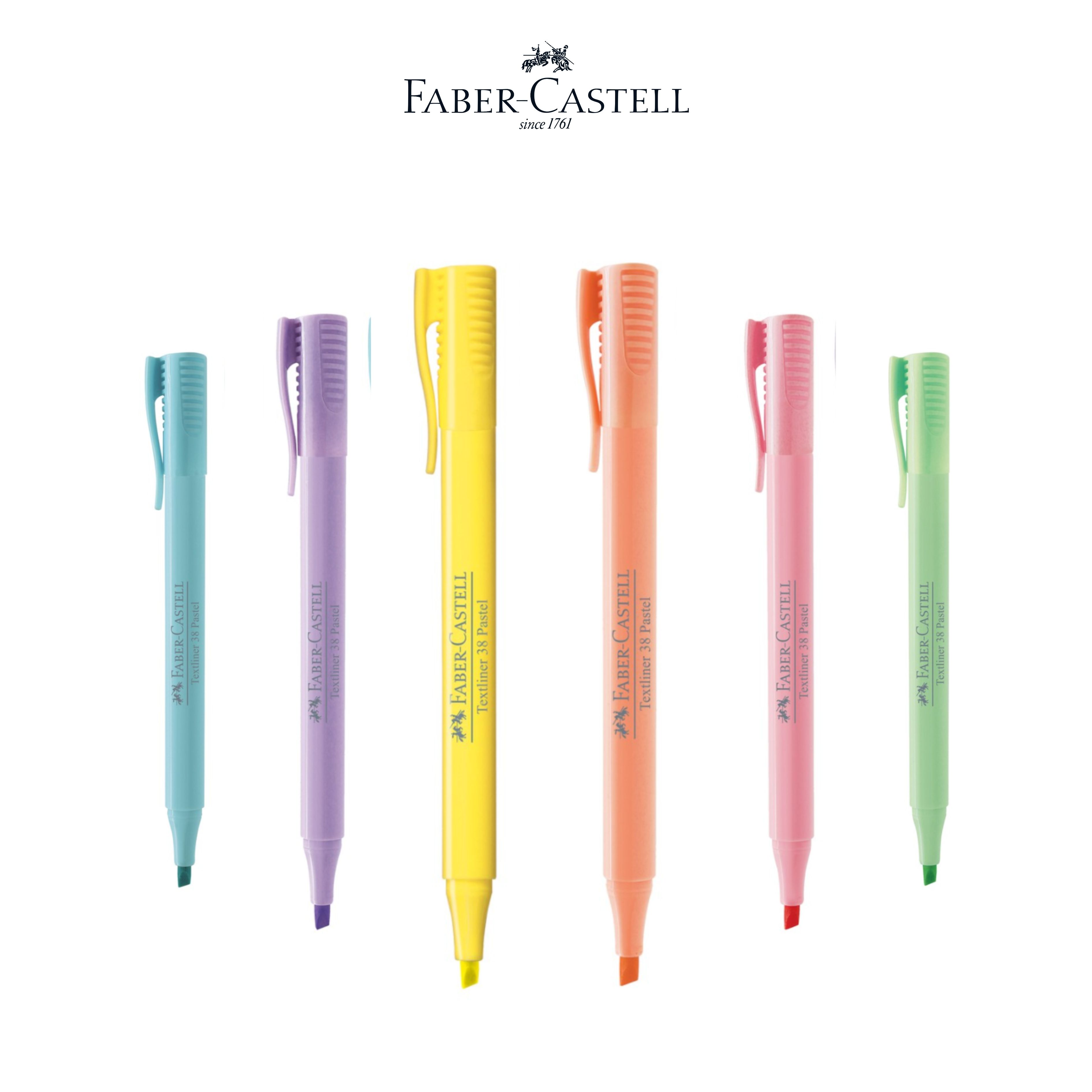 [OFFICIAL] Bút Dạ Quang Textline 38 Faber-Castell, Pastel