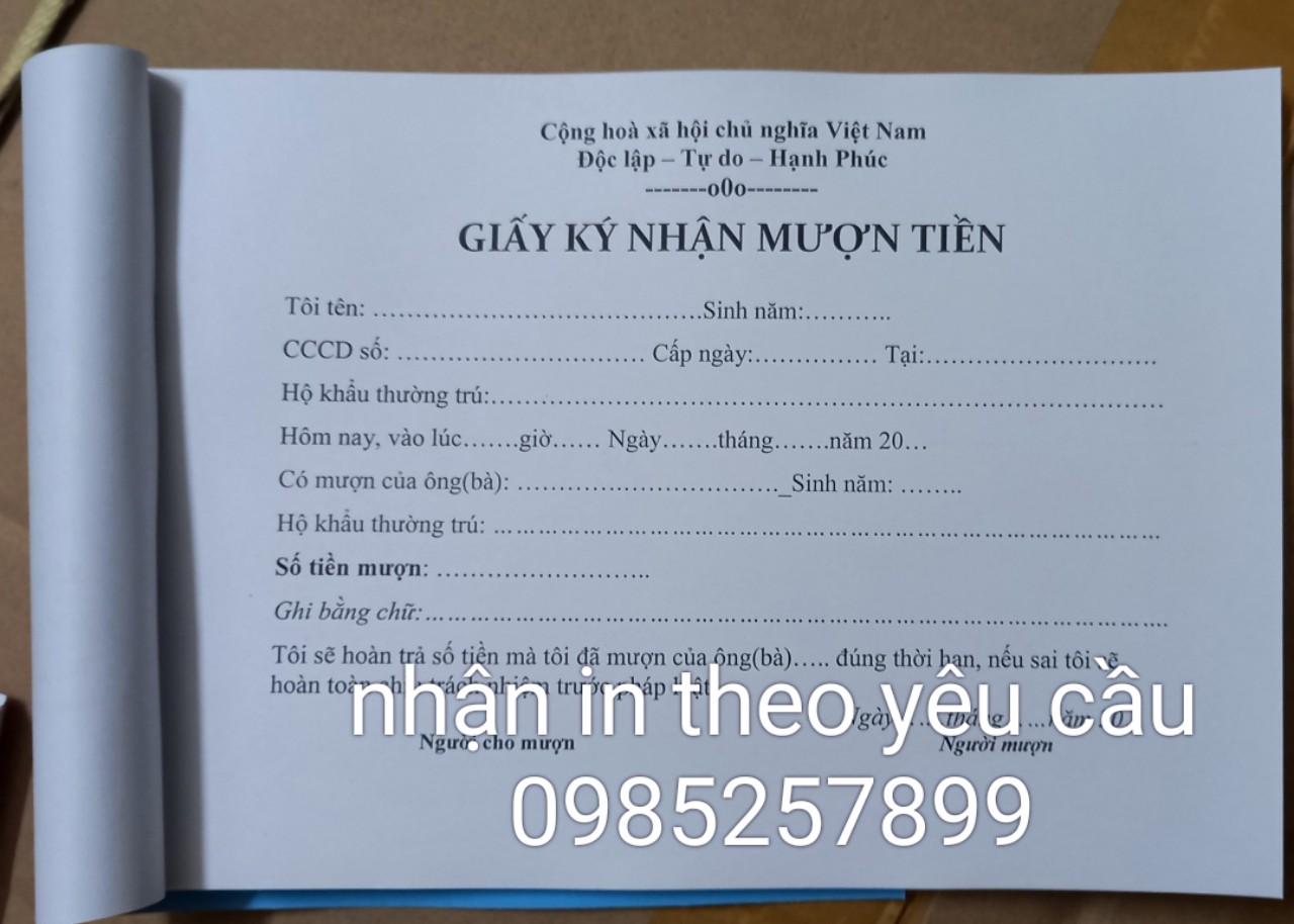 Giấy giao hụi