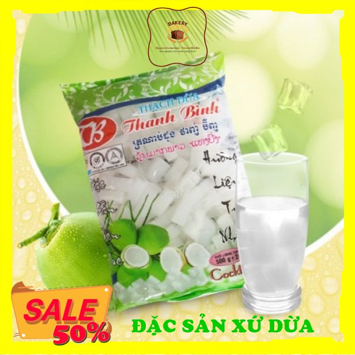 Thạch dừa túi thanh bình