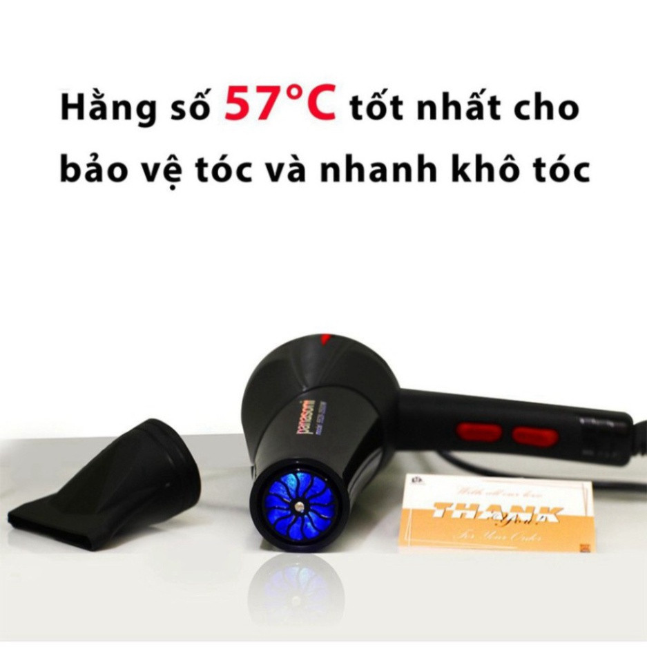 Máy sấy tóc tạo kiểu salon 2 chiều nóng lạnh hiện đại công suất lớn 3500w, bảo hành chính hẵng 6 tháng A9