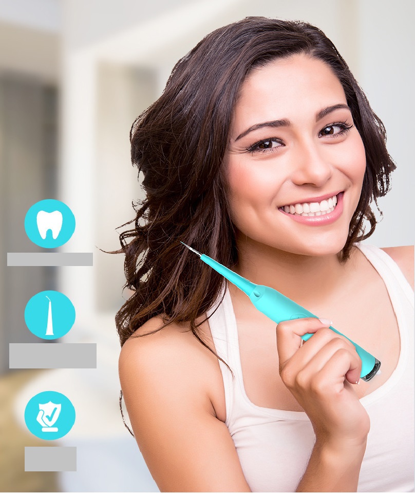 Máy Lấy Cao Răng tại nhà - mini cầm tay - sạc pin 3 chế độ rung - loại bỏ các mảng bám cao răng cứng đầu - hình 7