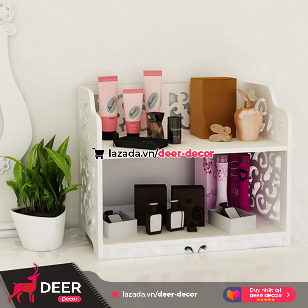 Kệ Để Sách - Để Mỹ Phẩm - Để Gia Vị Phòng Bếp - DEER DECOR