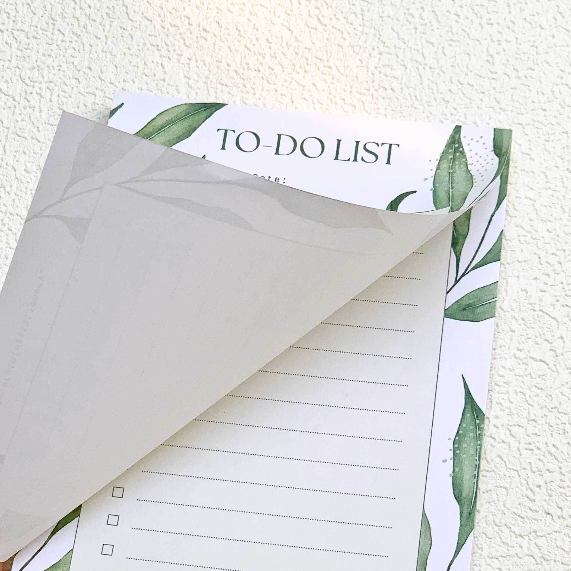 Tập Giấy Ghi Chú Thiết Kế Tối Giản - To Do List | Everything Stationery
