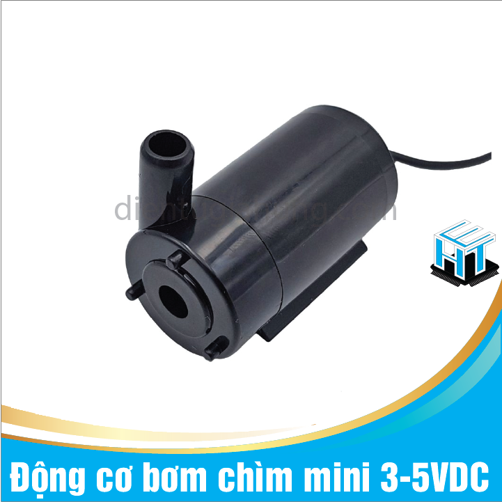 1 Cái Động cơ bơm chìm mini 3-5VDC (Màu ngẫu nhiên)