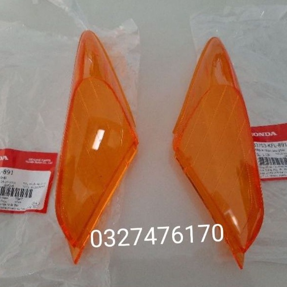 Cặp ốp ,nắp chụp võ xi nhan đèn hậu sau xe FUTURE 1 zin honda