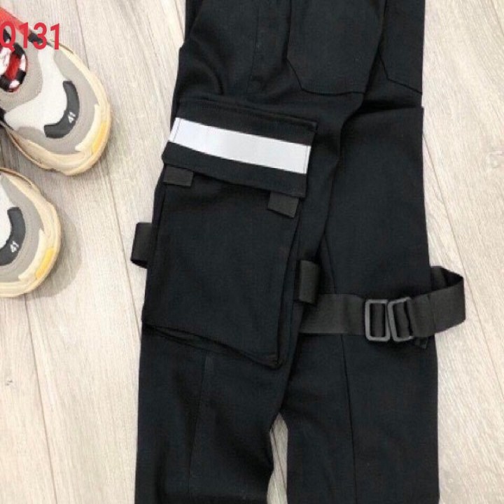[ MẶC LÀ THÍCH ]  Quần Jogger Kaki nam nữ phản quang Q077