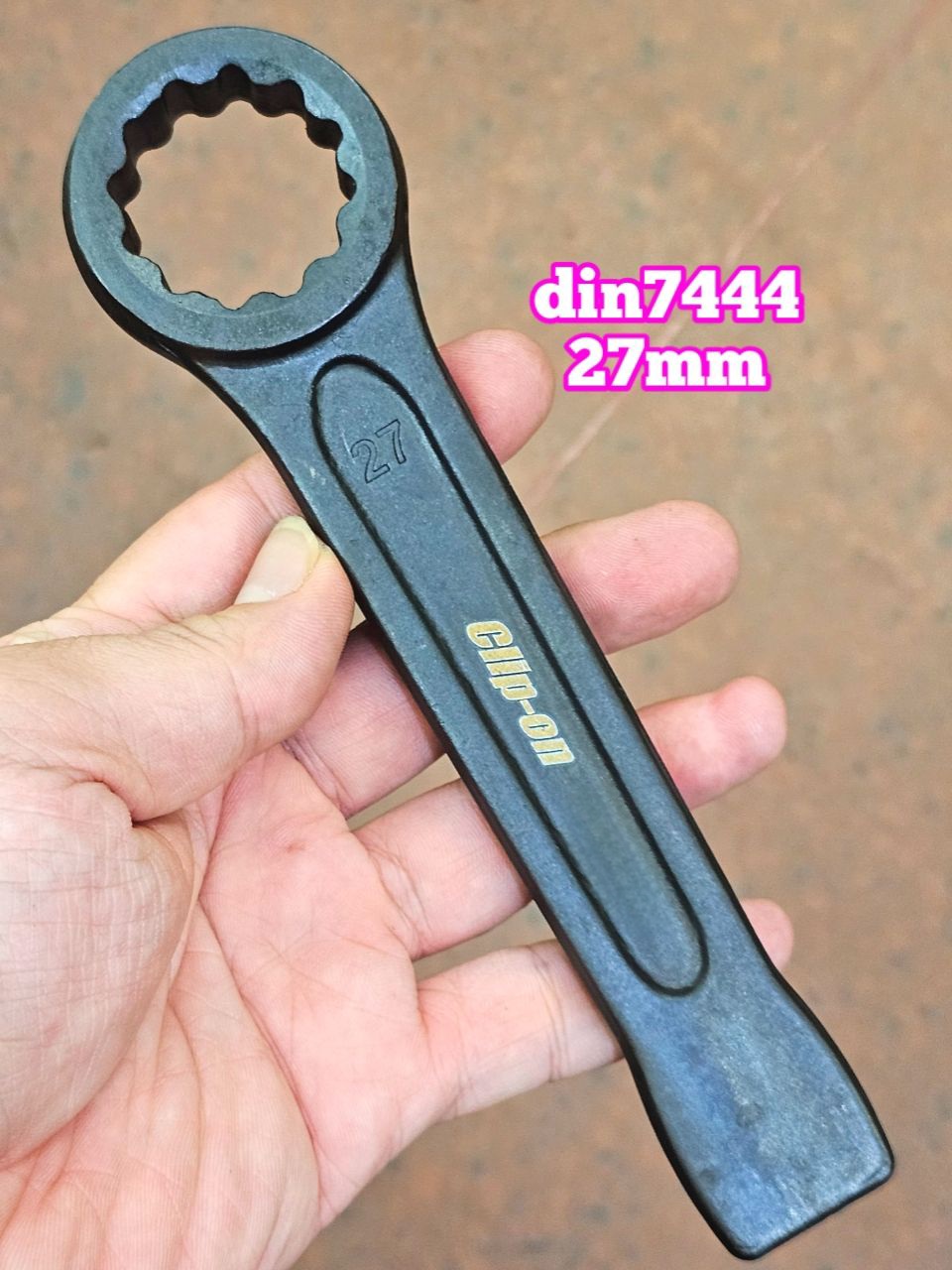 Cờ Lê Vòng Đóng 27mm Clip On (Vòng Đóng 27mm Cờ Lê Đóng 1 Đầu Vòng 27mm)