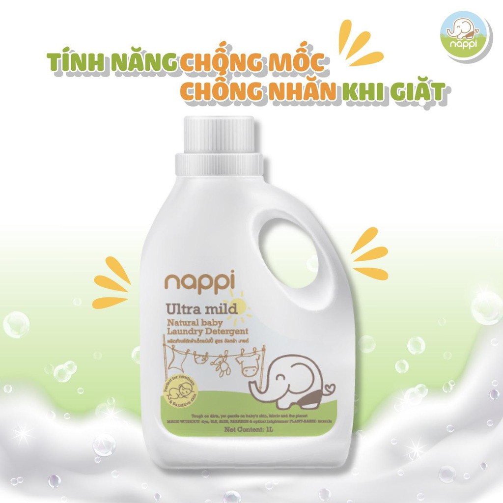 Nước Giặt Dầu Cọ Nappi 1000ml