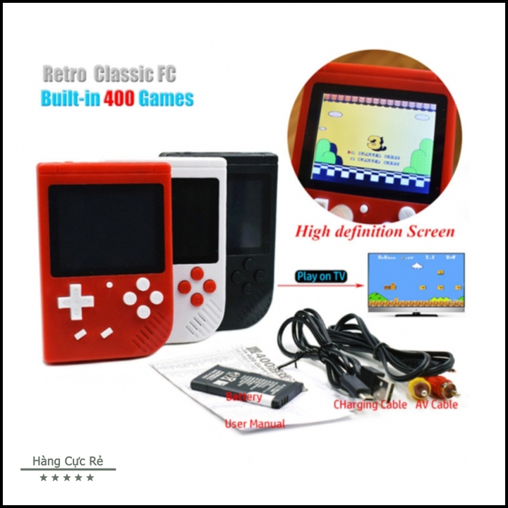 Máy chơi game 400 trò đủ loại cực hay