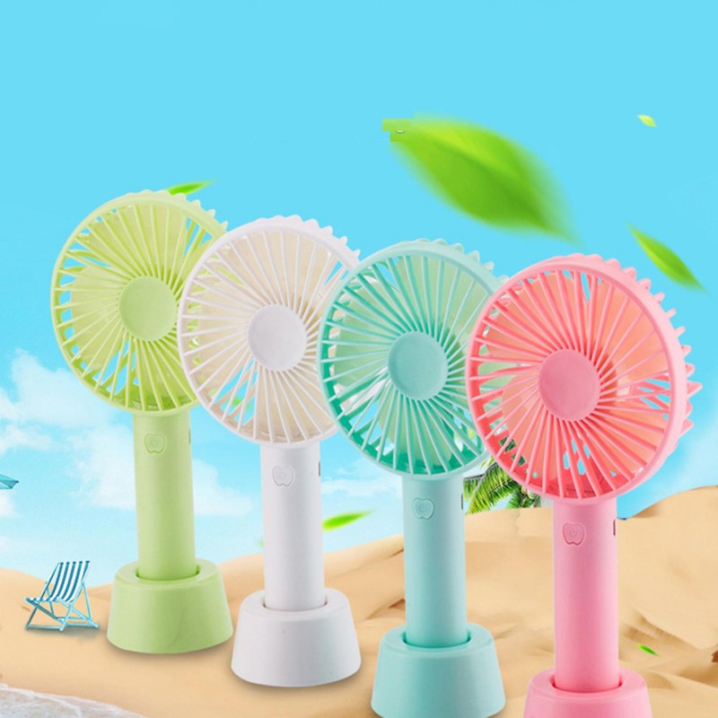 Quạt mini tích điện cầm tay 3 tốc độ