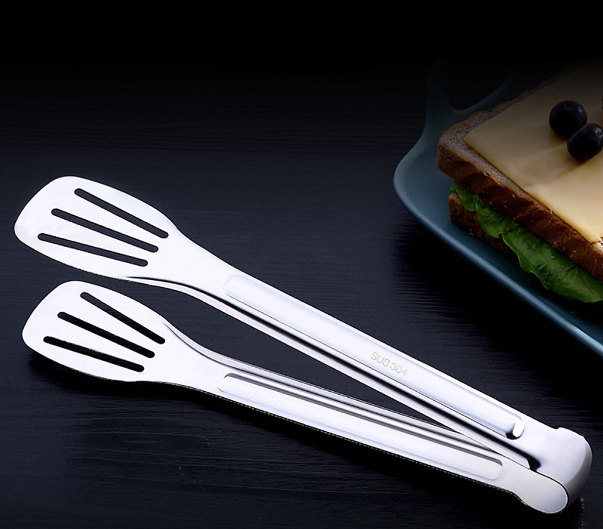 Dụng cụ nấu nướng gắp thịt cá tiện lợi