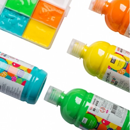 Màu Poster Paint 500ml Mont Marte (Chai lẻ)