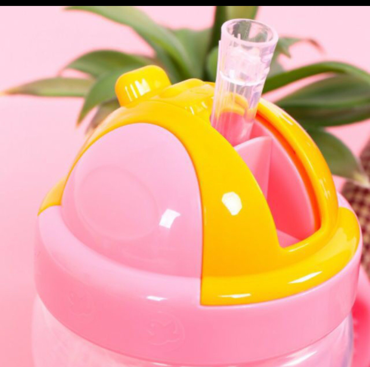 Bình tập uống nước AIKO chống rò 280ml cho bé