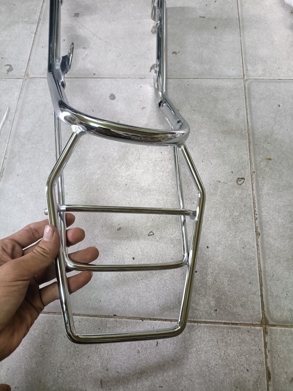 Baga sau cho xe Win 100 inox