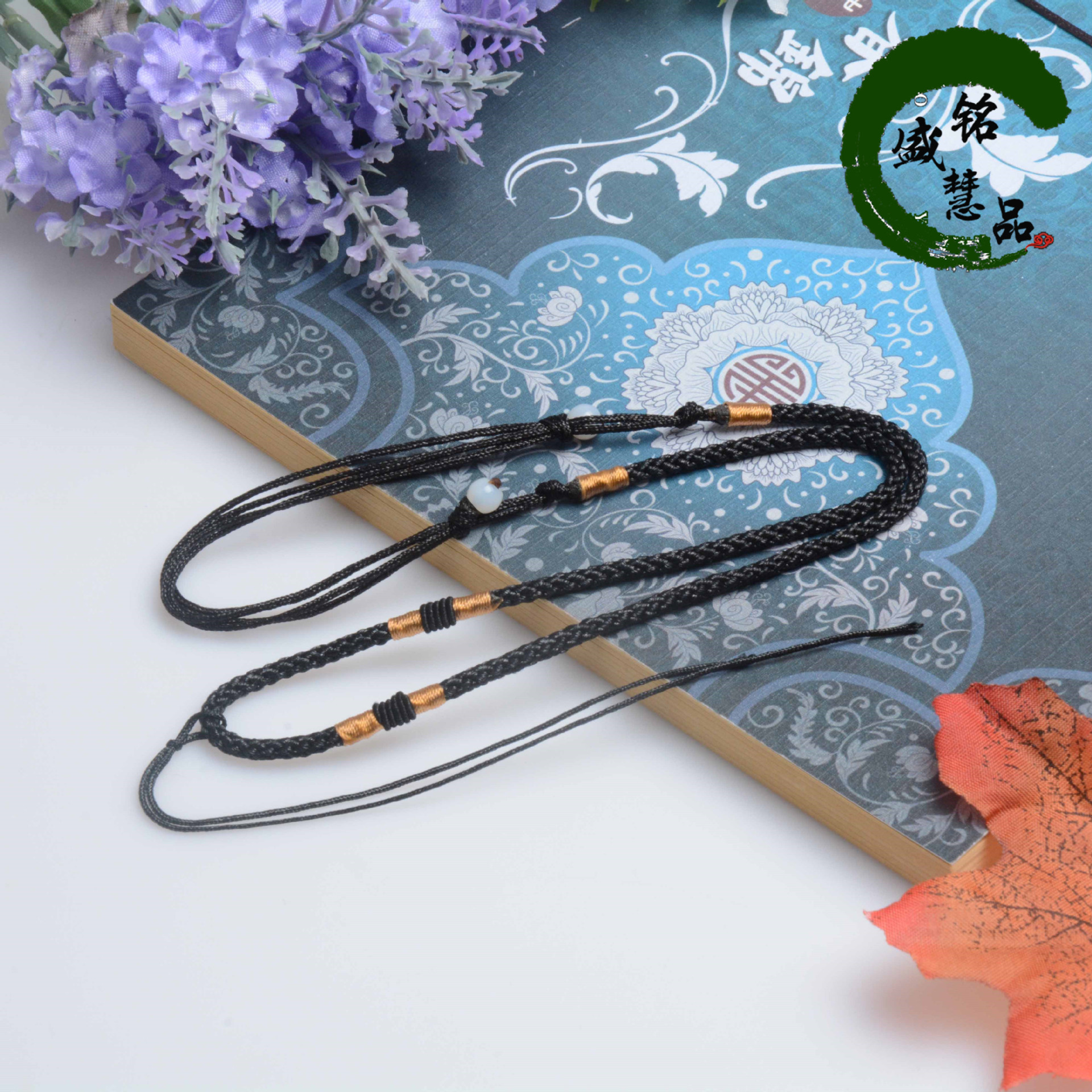Vòng cổ dây chuyền dù cao cấp đính đá - phụ kiện trang sức đeo cổ