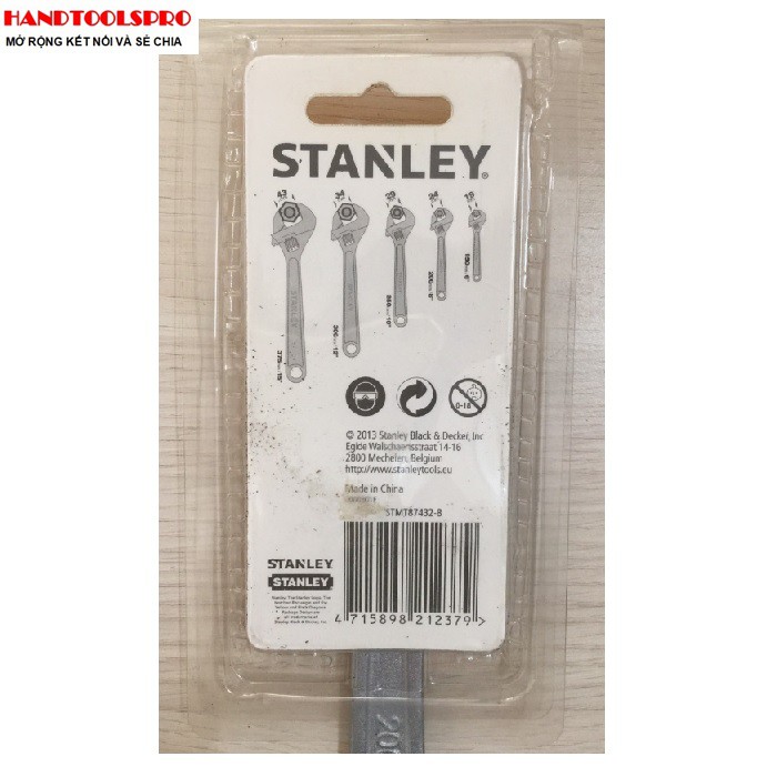 200mm Mỏ lết Stanley 87-432 (STMT87432-8)