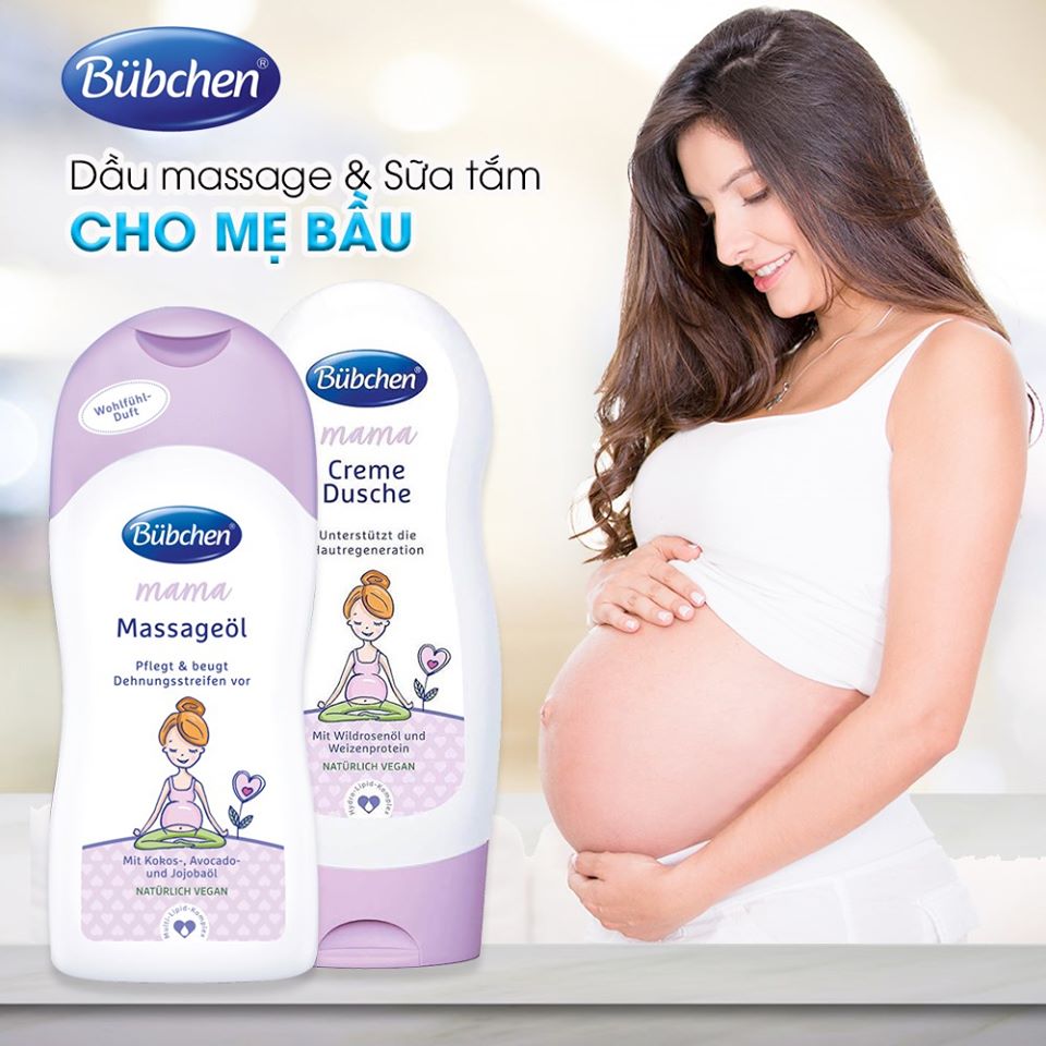 SỮA DƯỠNG THỂ CHO MẸ BẦU BUBCHEN MAMA 200ML