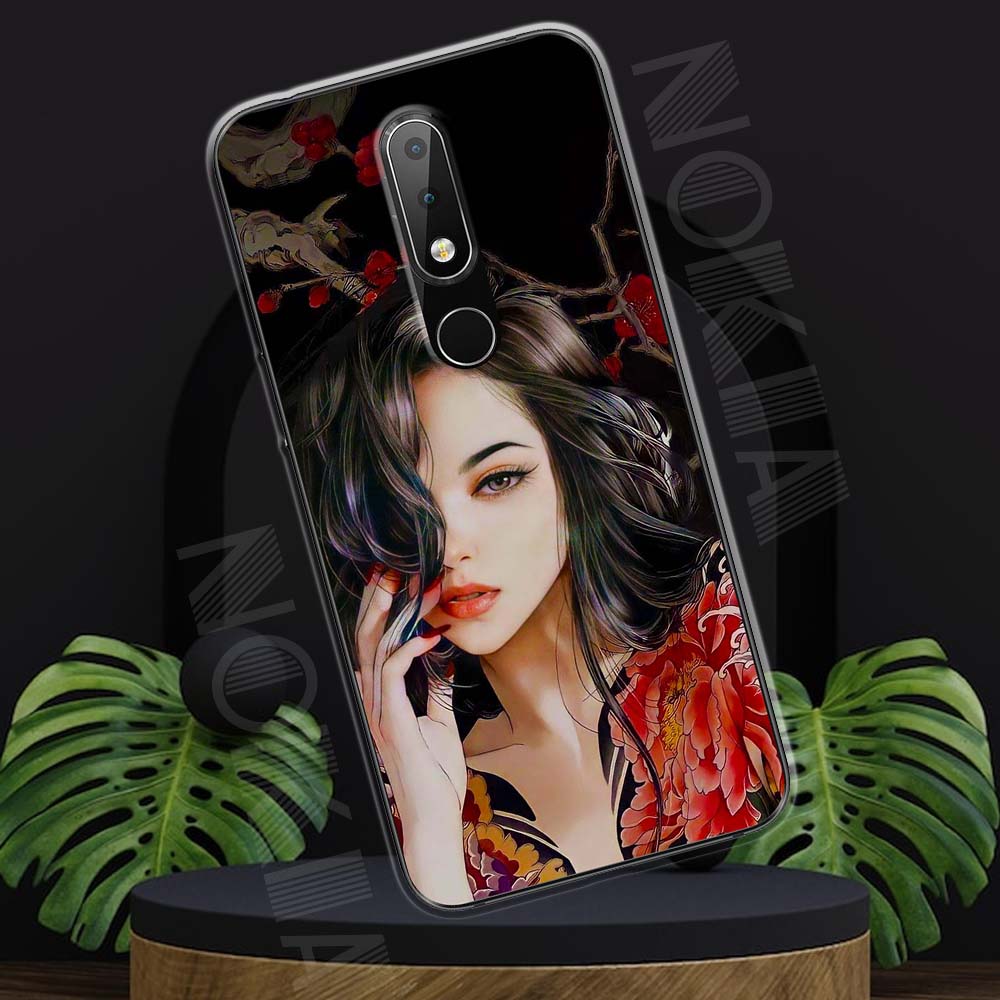 Ốp lưng Nokia 6.1 Plus mẫu BST Cô gái dễ thương TPU
