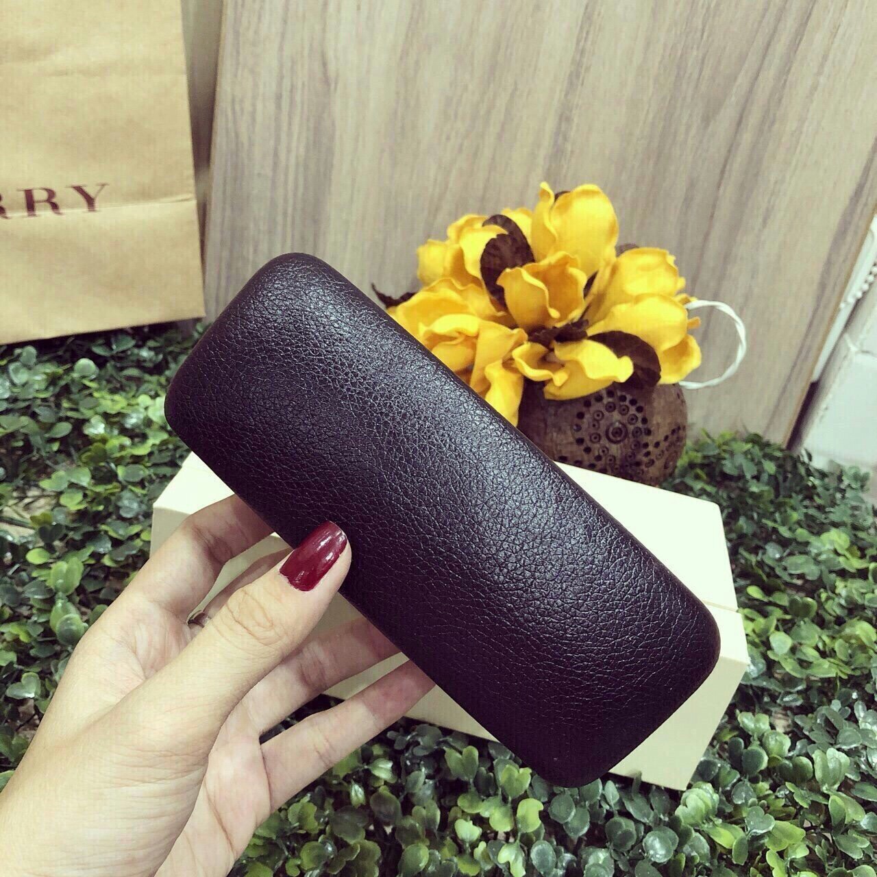 0047 Hộp Da Đựng Mắt Kính Loại Tốt
