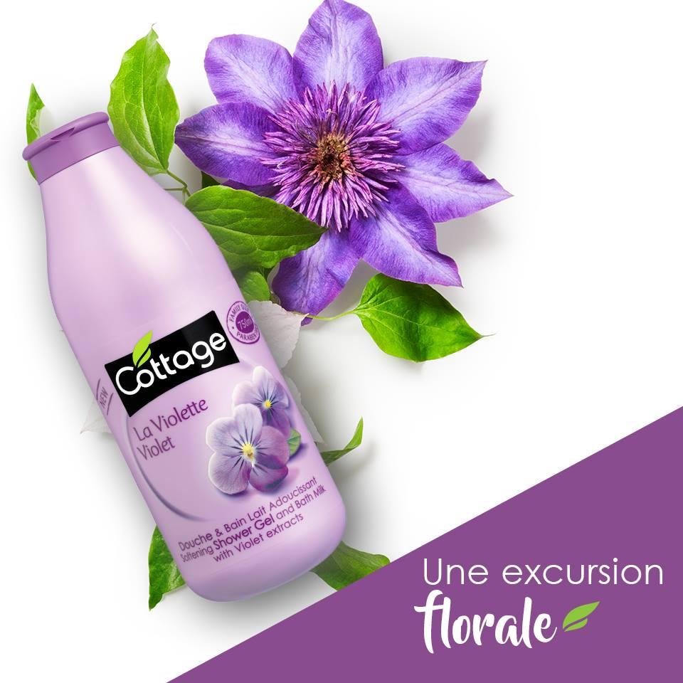 Sữa tắm COTTAGE La Violette - Hương Violet (750ml)