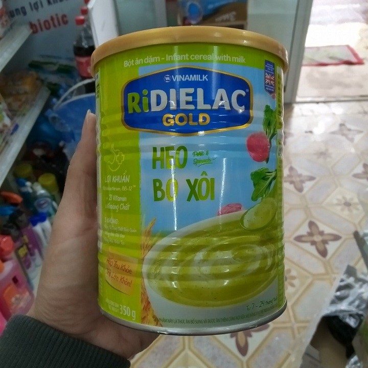 BỘT ĂN DẶM RIDIELAC LON 350g