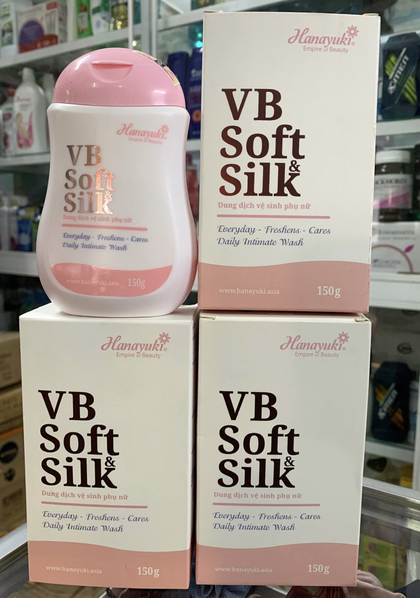 Dung dịch vệ sinh Hanayuki soft & silk