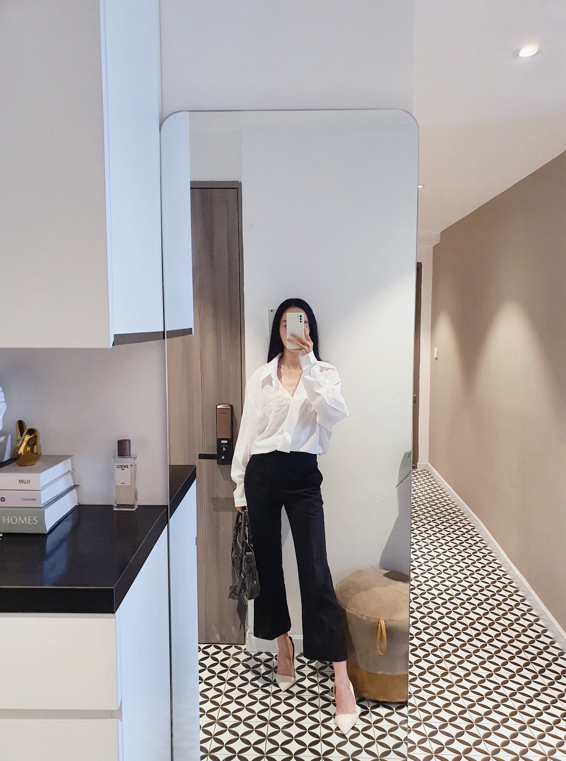 Quần tây phom lửng ống loe AfterBefore