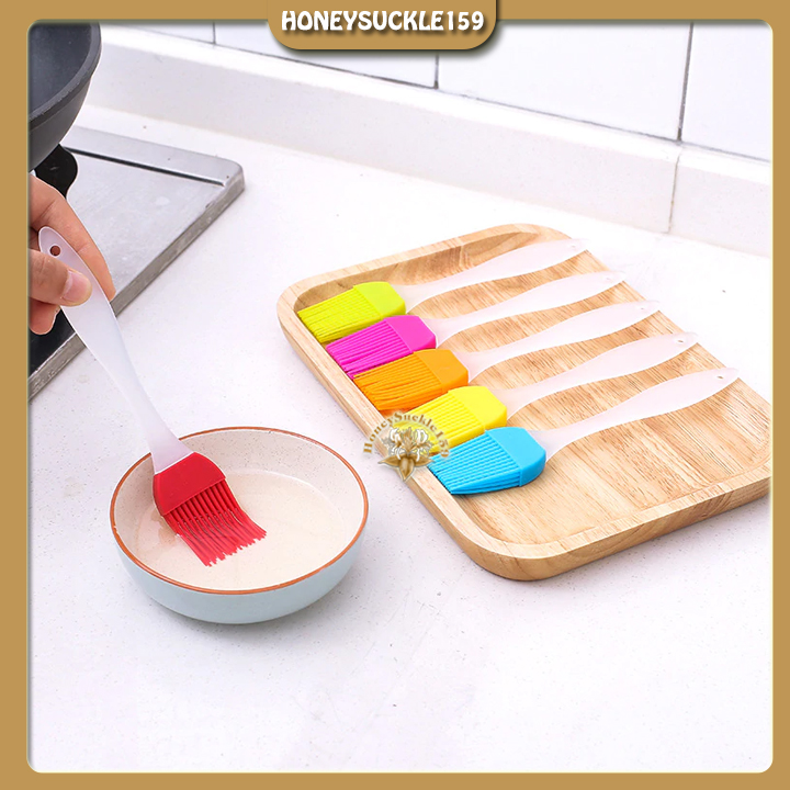 Cọ Chổi Silicon Quét Mặt Bánh Phết Bơ Dầu 17cm