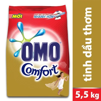 [HCM]Bột Giặt OMO 5.5Kg Tinh Dầu
