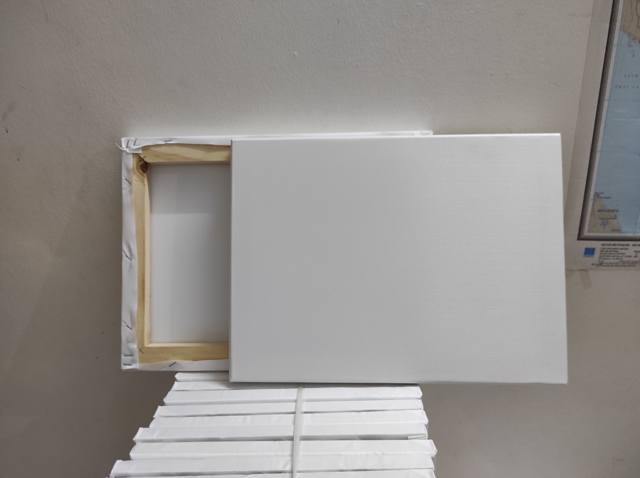 Combo 2 toan vẽ tranh 30x40 cm căng sẵn