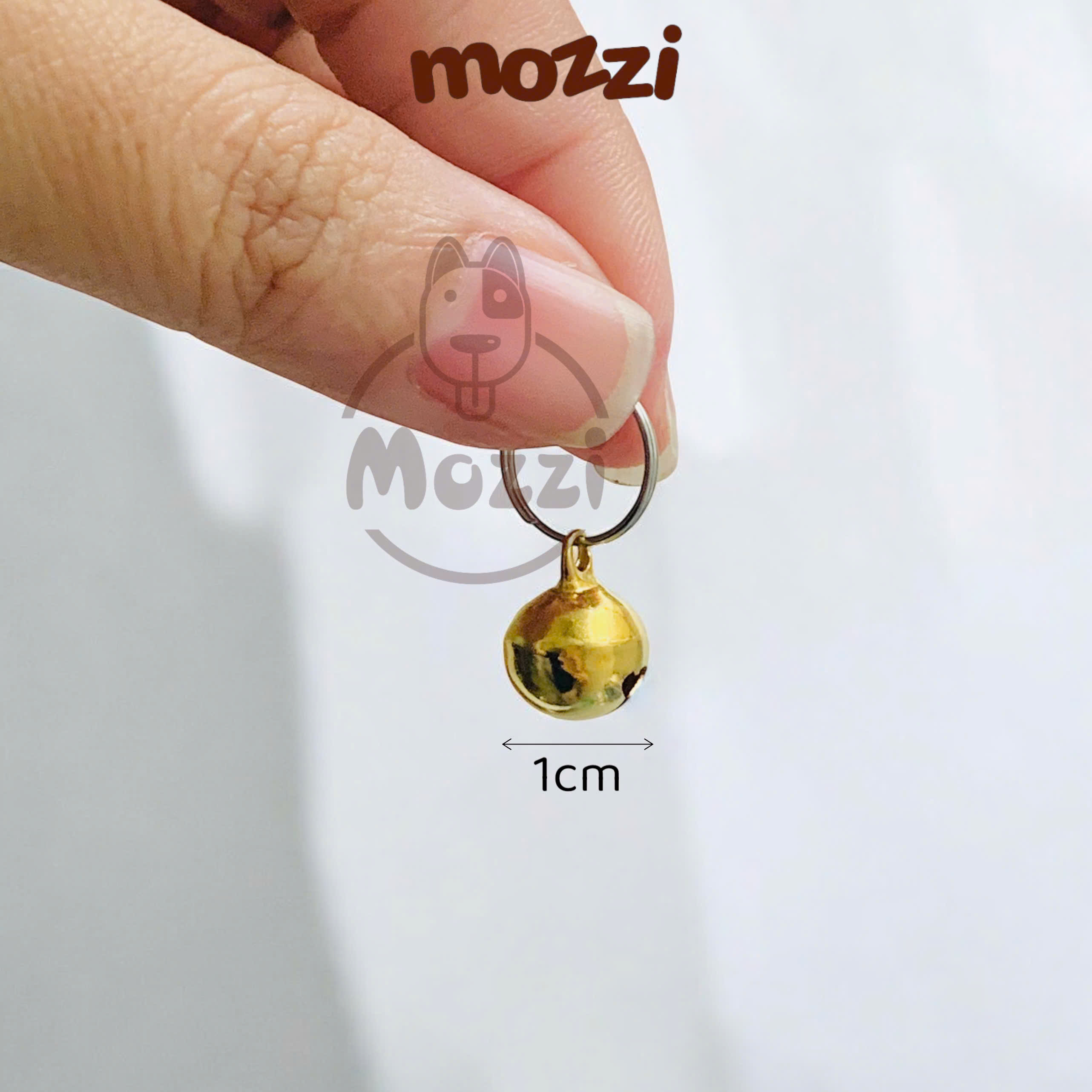 Lục lạc - Chuông leng keng mini nhỏ 1cm cho chó mèo