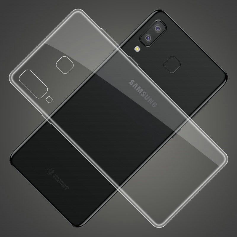 Ốp Silicon dẻo Samsung Galaxy A8 Star / A9 Star (trong suốt)