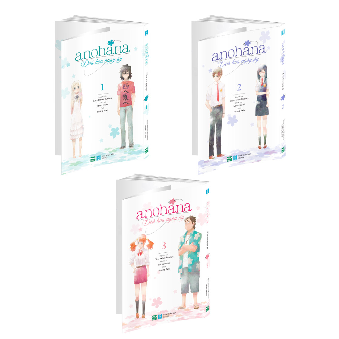 Sách - Combo Anohana (Manga & Light Novel)