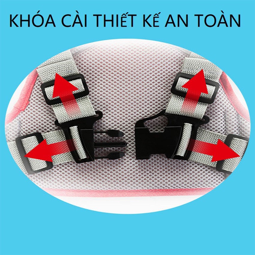 Đai an toàn đi xe máy, xe đạp cho bé (đai dạng balo)