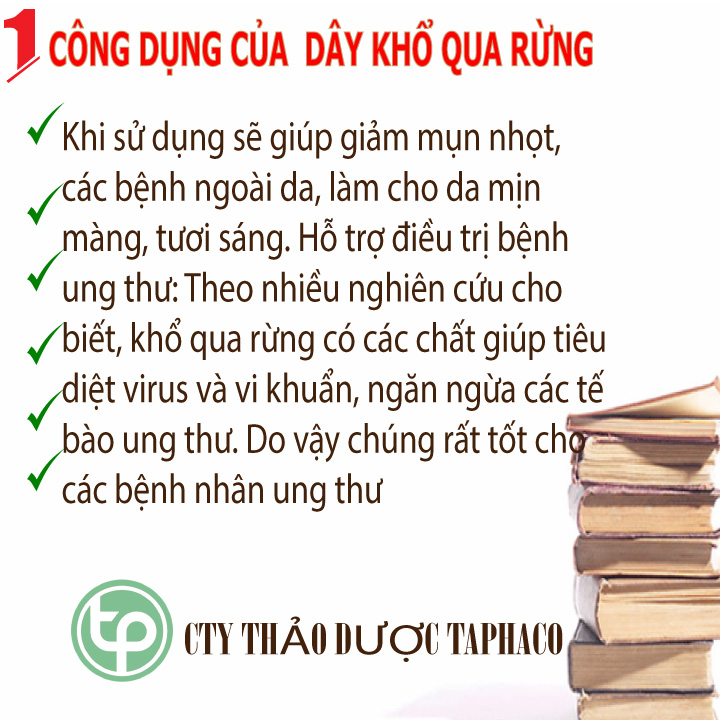 2kg Dây khổ qua rừng sấy khô - Thảo Dược Tấn Phát