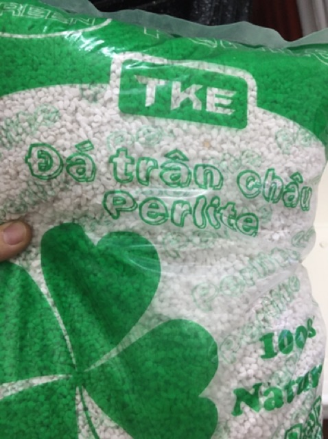 Đá perlite, đá trân châu gói 10 liter