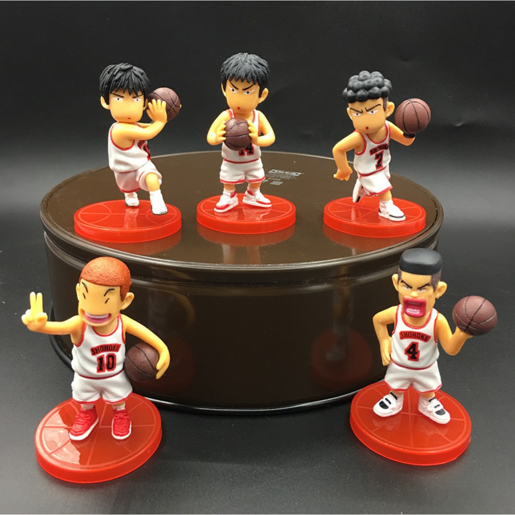 Set cầu thủ bóng rổ trang trí bánh kem