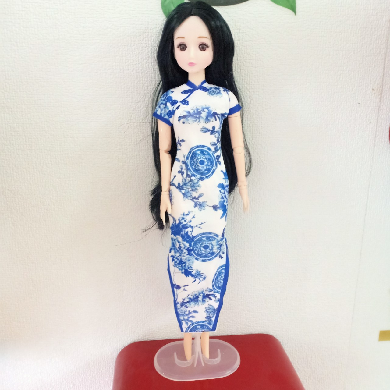 Váy Sườn Xám cho Búp Bê barbie 30cm