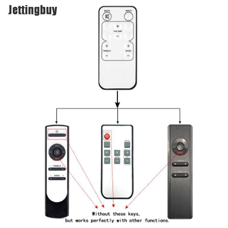 Jettingbuy For Microlab R7121 solo 6c 7c 8c 9c Sound speaker remote control R7121 RA093