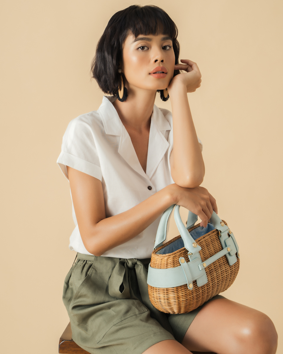 Áo Sơ Mi Linen Trắng Becoming Discover SMW430-T