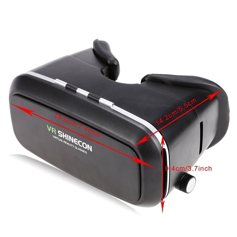 Kính VR Shinecon cao cấp hỗ trợ xem video 3D trên điện thoại